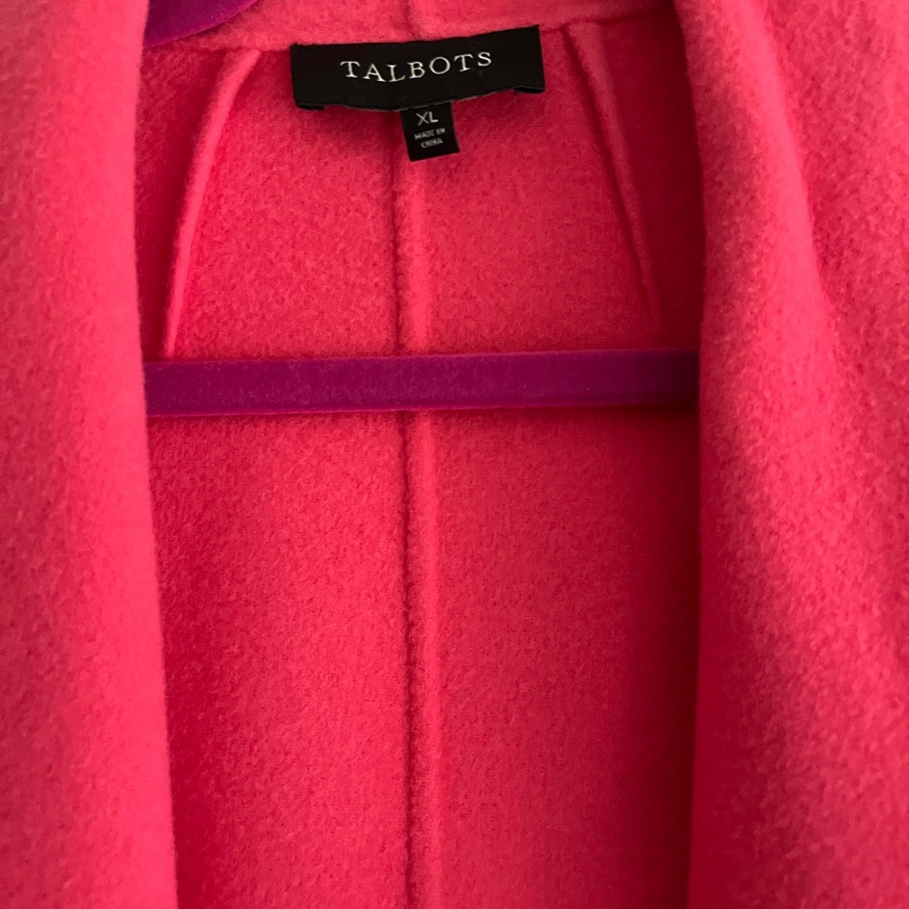 Unlined Wool Flutter Front Jacket - image 3